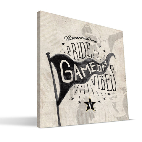 Vanderbilt Commodores Gameday Vibes Canvas Print
