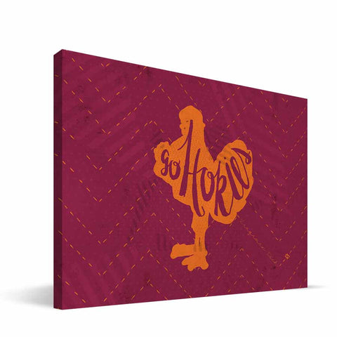 Virginia Tech Hokies Mascot Canvas Print