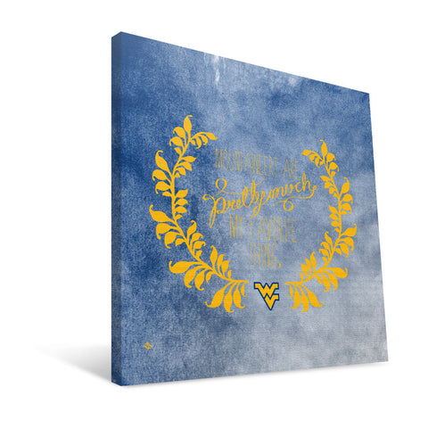 West Virginia Mountaineers Favorite Thing Canvas Print