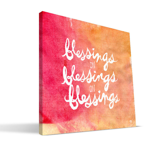 Blessings Canvas Print