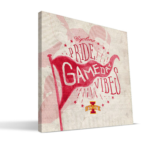 Iowa State Cyclones Gameday Vibes Canvas Print