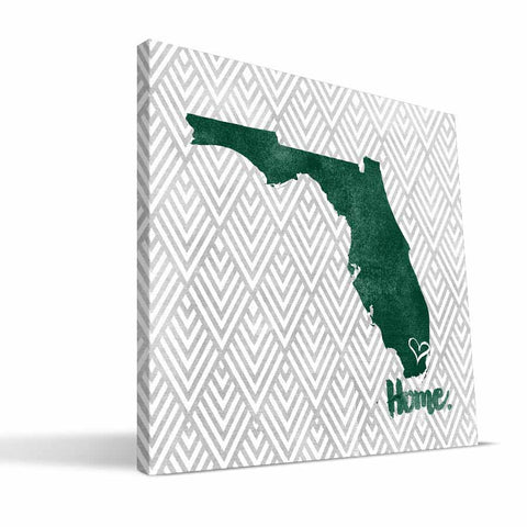Miami Hurricanes Home Canvas Print