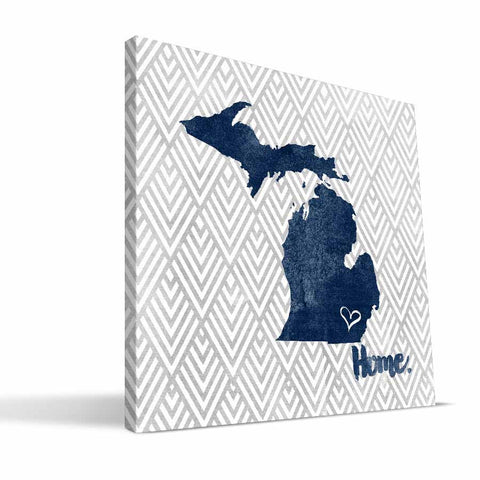Michigan Wolverines Home Canvas Print
