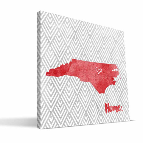 NC State Wolfpack Home Canvas Print