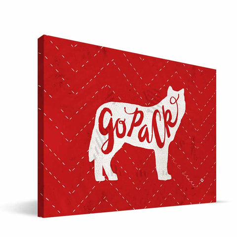 NC State Wolfpack Mascot Canvas Print