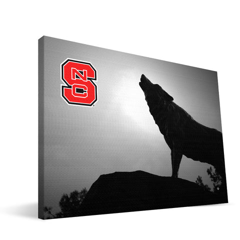 NC State Wolfpack  Wolfpack Statue Canvas Print