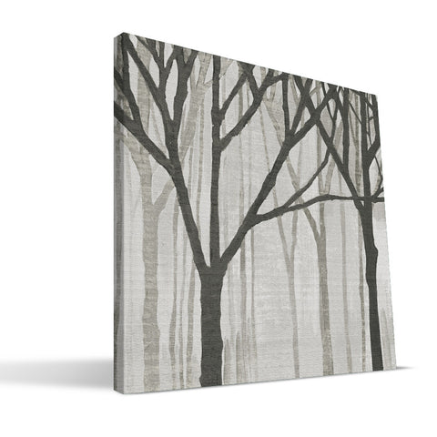 Tree Silhouettes Canvas Print
