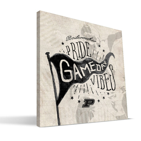 Purdue Boilermakers Gameday Vibes Canvas Print