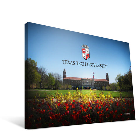 Texas Tech Red Raiders Administration Building Canvas Print