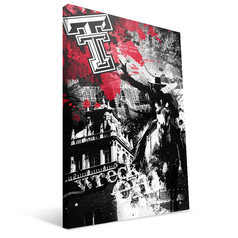 Texas Tech Red Raiders Spirit Canvas Print