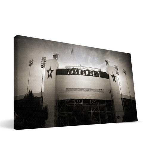Vanderbilt Commodores Vanderbilt Stadium Canvas Print