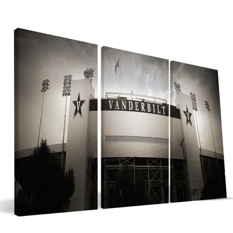 Vanderbilt Commodores Vanderbilt Stadium Canvas Print